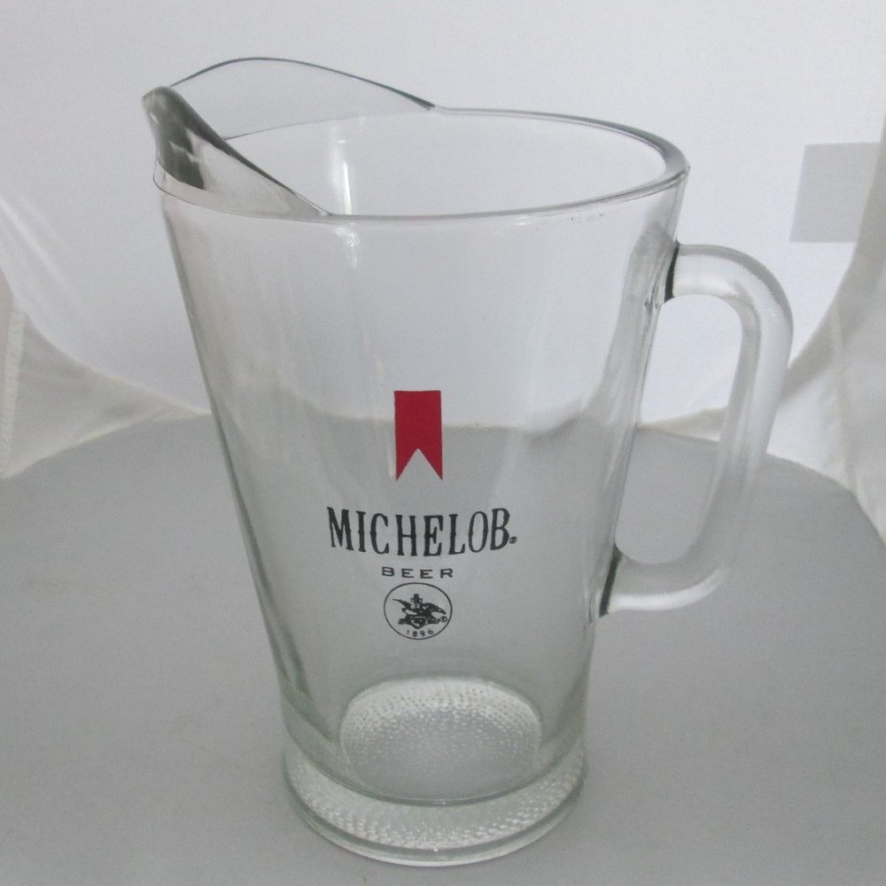 Vintage Michelob beer pitcher 8 1/4 in tall excellent shape